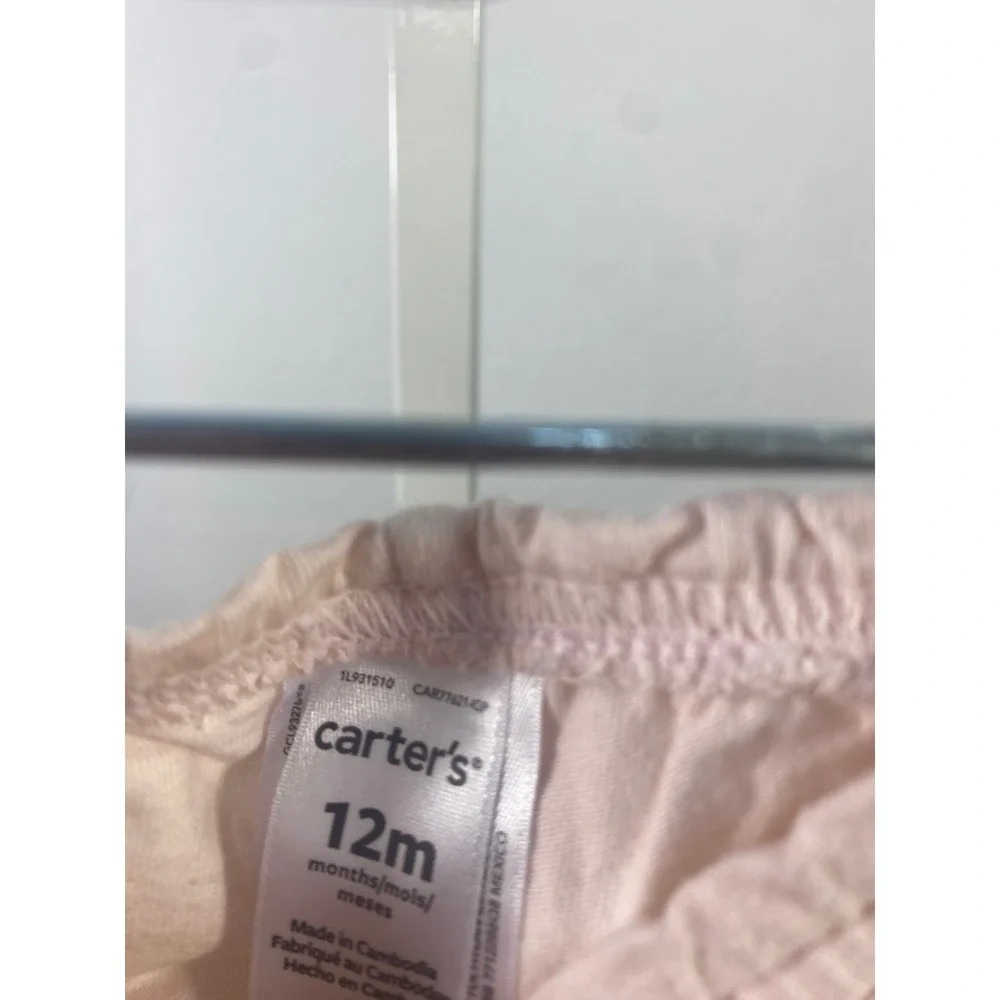 Carters Baby Girl Pink Bubble Shorts Bloomer 12M 1L931510